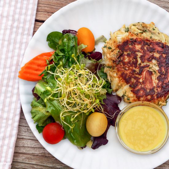 This Maryland Crab Cake - Recipe photo by waxingkara