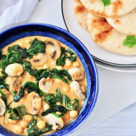 Coconut Chickpea Curry - Recipe photo by Mrs Jones Kitchen