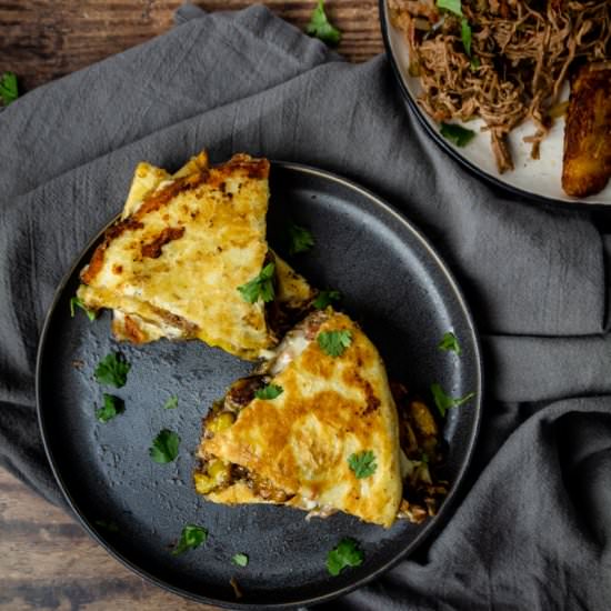 Cuban Quesadilla - Recipe photo by More Than You Can Chew