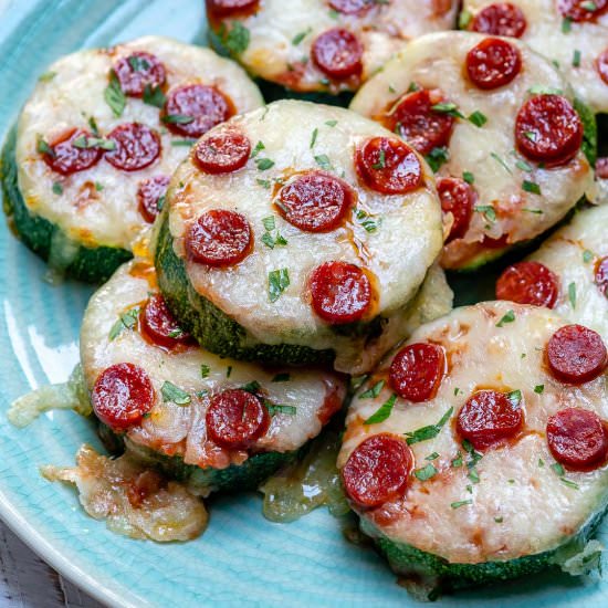 Zucchini Pizza Bites - Recipe photo by healthyfitnessmeals