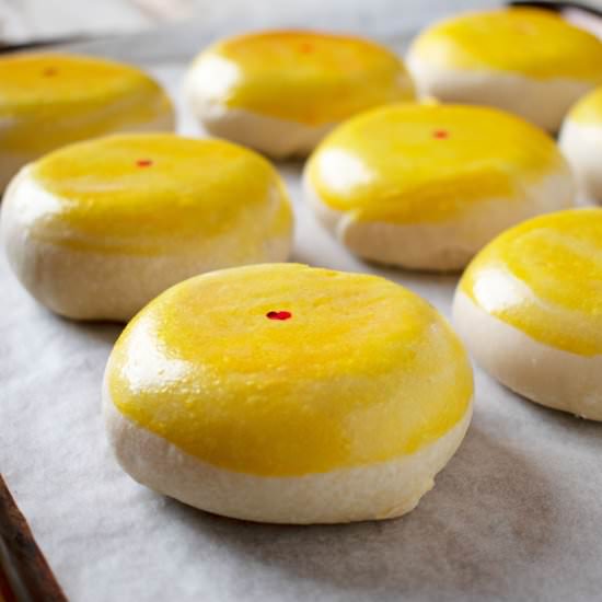 Mung Bean Pastry Cakes - Recipe photo by scruffandsteph