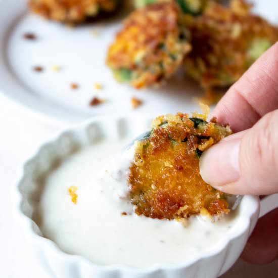 Fried Zucchini - Recipe photo by BeyondtheCoop