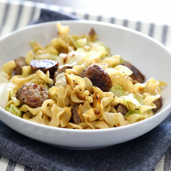 Cabbage and Noodles - Recipe photo by DailyAppetite