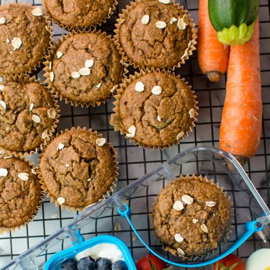 Healthy Lunch Box Muffins - Recipe photo by Thenaturalnurturer