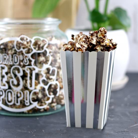 Homemade Chocolate Covered Popcorn - Recipe photo by SouthernInLaw