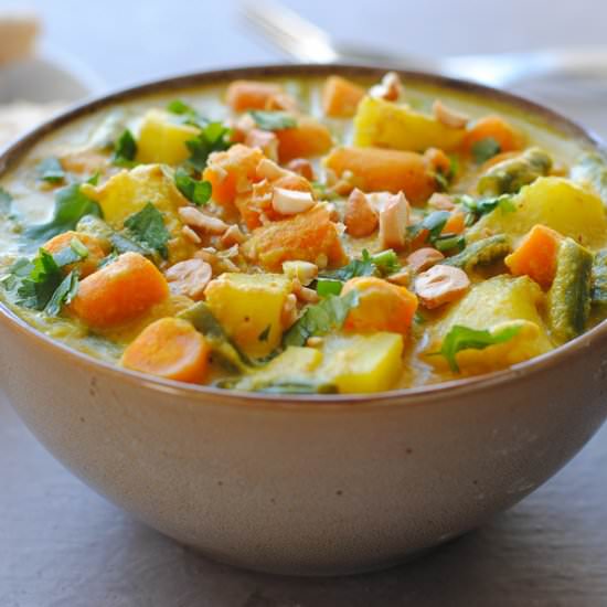 Vegetable Korma - Recipe photo by Indian Ambrosia