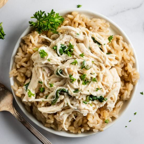 Creamy Garlic Parmesan Chicken - Recipe photo by lemons and zest