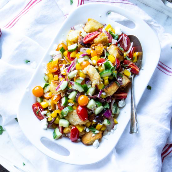 Best Traditional Greek Salad - Recipe photo by TheWimpyVegetarian