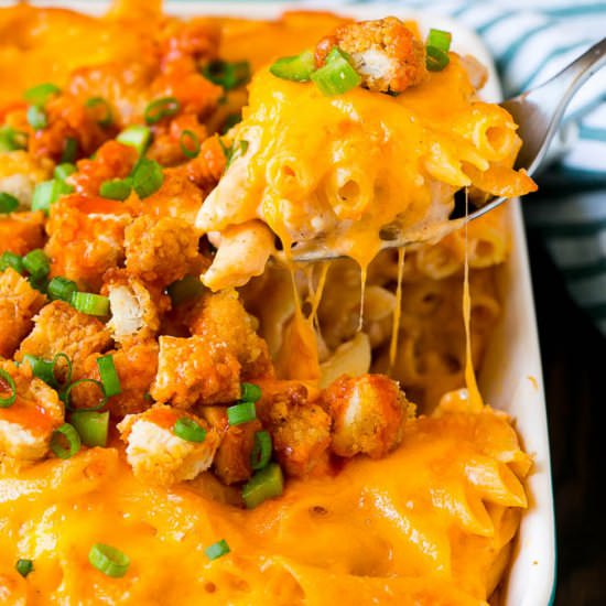 Buffalo Chicken Pasta - Recipe photo by dinneratthezoo