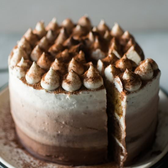 Chocolate Coffee Caramel Cake - Recipe photo by bakesalotlady