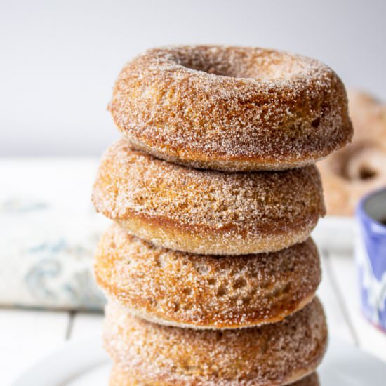 Baked Apple Cider Donuts - Recipe photo by BeyondtheCoop