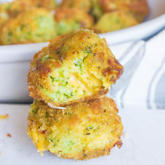 Cheesy Broccoli Bites - Recipe photo by Kathryns.kitchen.blog