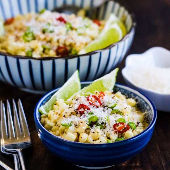 Mexican Roasted Corn Salad - Recipe photo by AllWaysDelicious