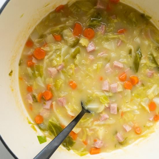 Ham and Cabbage Soup - Recipe photo by pamelaz