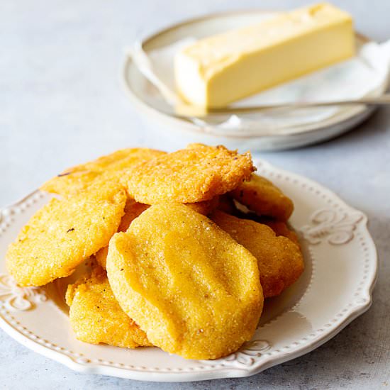 Hot Water Cornbread - Recipe photo by grandbabycakes