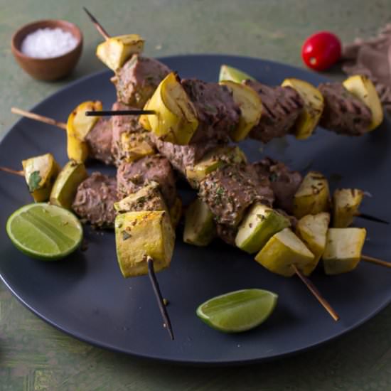 Lime Coriander Marinade - Recipe photo by twistsandzests