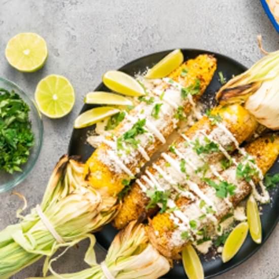 Elote (Mexican Street Corn Recipe) - Recipe photo by Maven Cookery