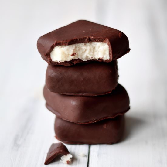 Peppermint CBD Bounty Bars - Recipe photo by greensofthestoneage