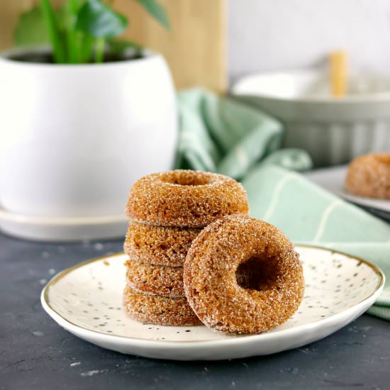 Pumpkin Spice Baked Donuts - Recipe photo by SouthernInLaw