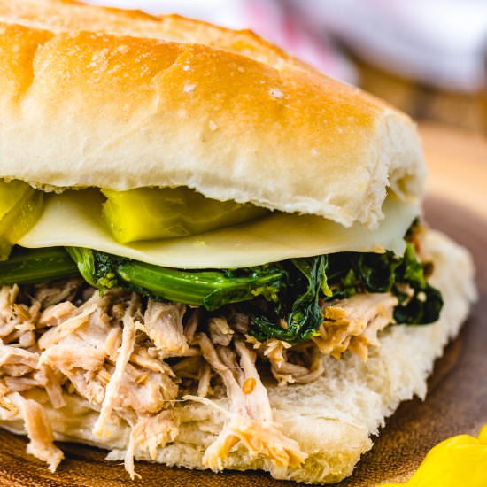 Instant Pot Italian Pulled Pork - Recipe photo by sipandfeast
