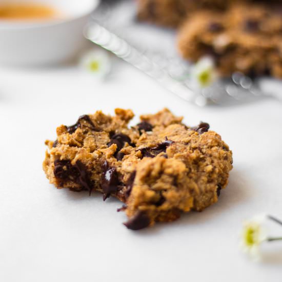 Peanut Butter Oatmeal Cookies - Recipe photo by thebananadiaries