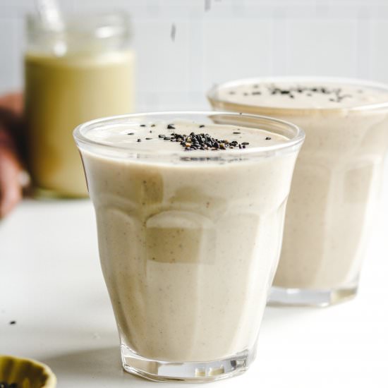 japanese sweet potato smoothie - Recipe photo by okonomi kitchen