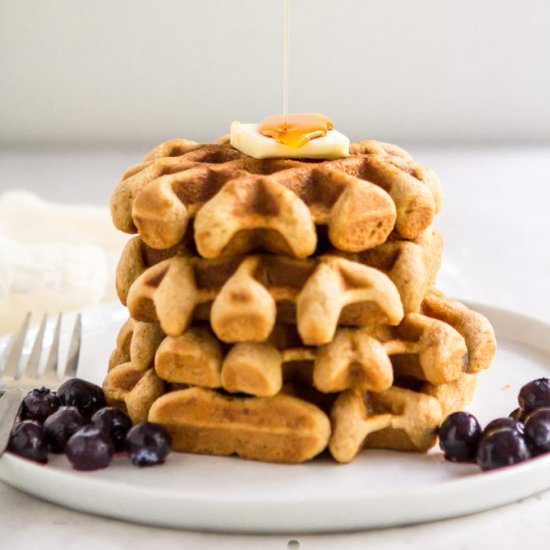 Paleo Gluten Free Waffles - Recipe photo by ACleanBake