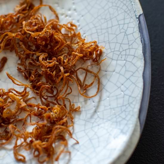 Homemade Crispy Shallots - Recipe photo by AnotherFoodBlogger