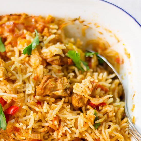 Oven Baked Chicken and Rice - Recipe photo by MunatyCooking