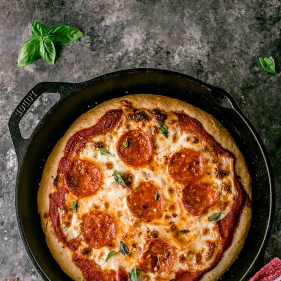 Deep Dish Pizza - Recipe photo by InquiringChef