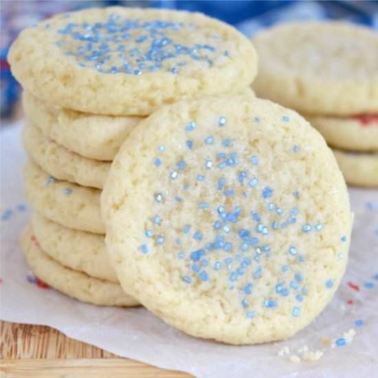 Easy & Fast Soft Drop Sugar Cookies - Recipe photo by TwoSugarBugs
