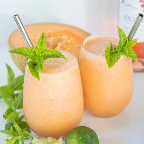 Cantaloupe Frose - Recipe photo by wholefully