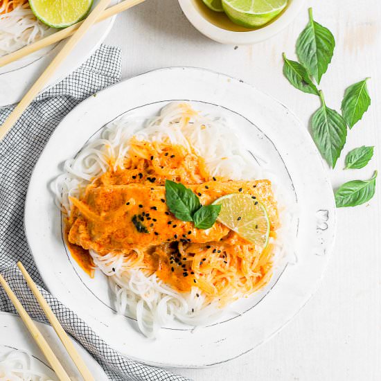 Coconut Red Curry Salmon - Recipe photo by SprinklesandSeaSalt