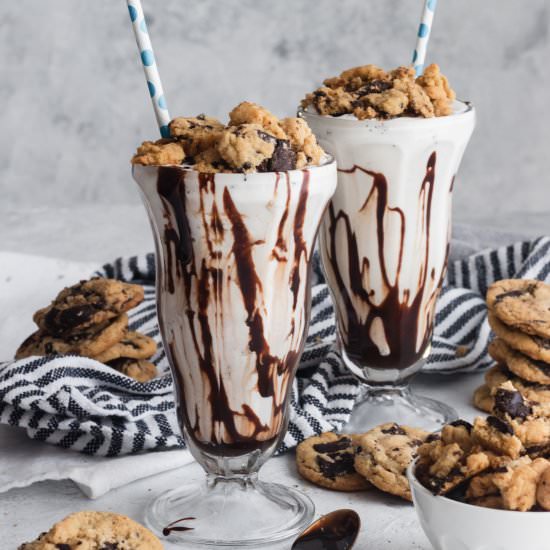 Cookies and Milk Milkshakes - Recipe photo by GoodThingsBakingCo