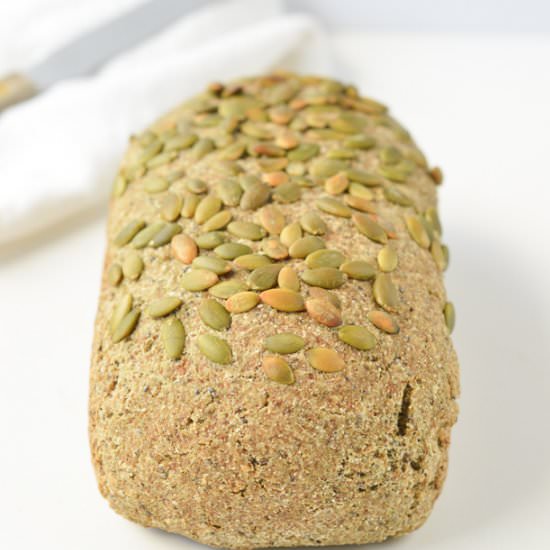 KETO GLUTEN FREE BREAD LOAF - Recipe photo by sweetashoneynz