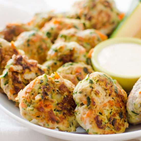 Veggie-Loaded Chicken Bites - Recipe photo by Thenaturalnurturer