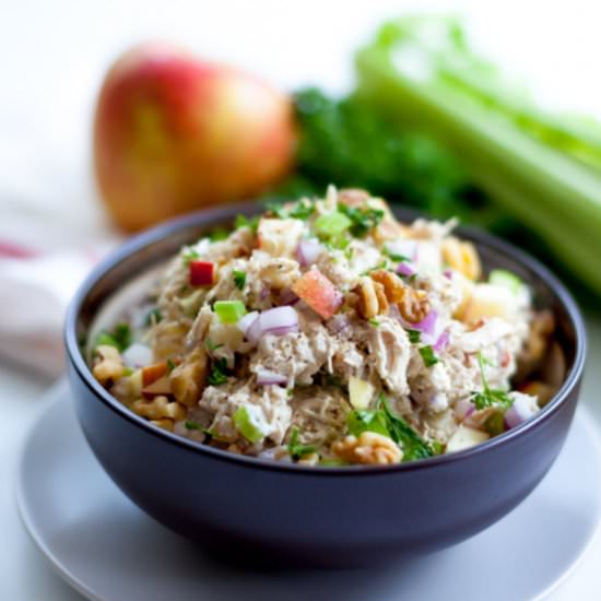 Chicken Salad With Apples - Recipe photo by thymeandjoy