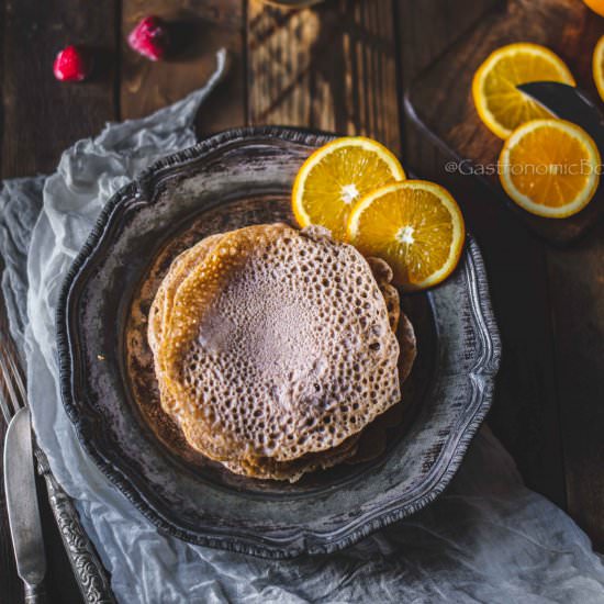 Khura – Buckwheat Pancakes - Recipe photo by Gastronomic Bong