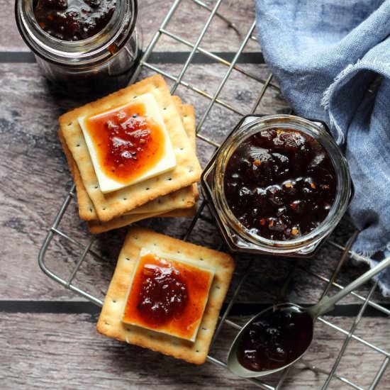 Tomato Jam - Recipe photo by easyfoodsmith