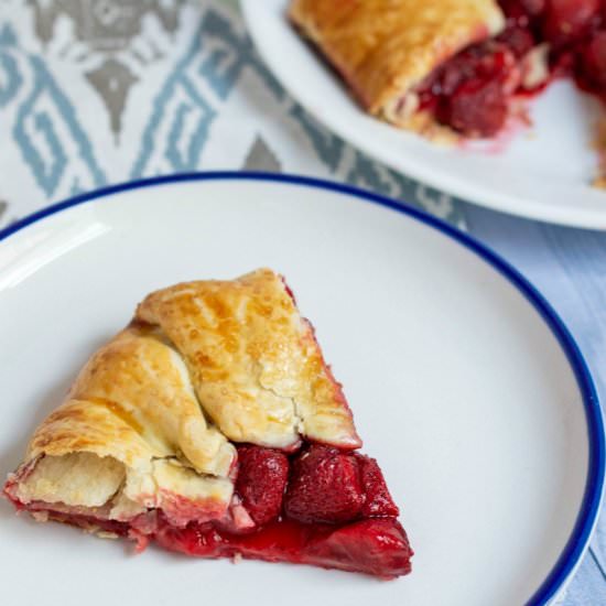Berry Delicious Strawberry Galette - Recipe photo by scentednights2002