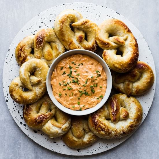 Soft Pretzel Recipe - Recipe photo by SundaySupper
