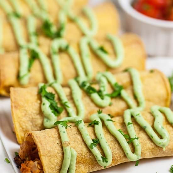 Chicken Taquitos Recipe - Recipe photo by SundaySupper