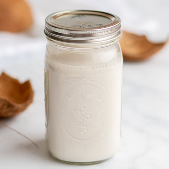 Homemade Coconut Milk - Recipe photo by drivemehungry