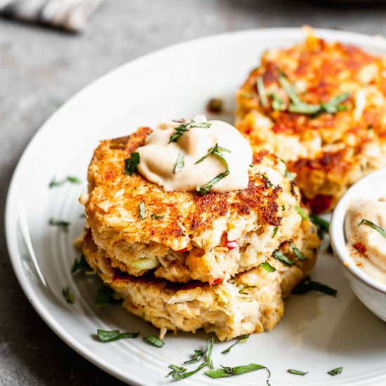 Best Lump Crab Cakes - Recipe photo by cookingforkeeps