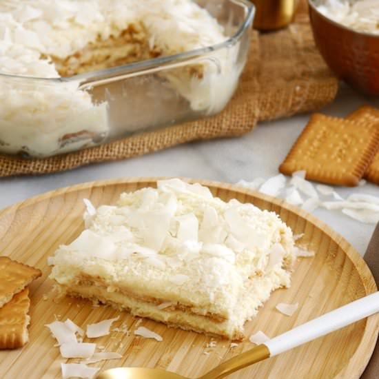 No- Bake Coconut Pudding - Recipe photo by BirdsParty