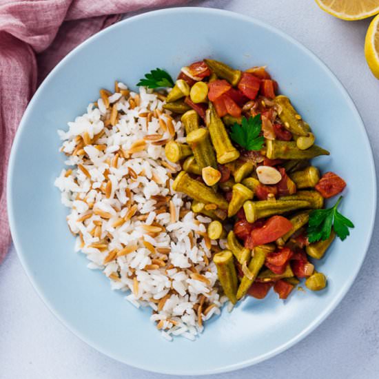 Stewed Okra and Tomatoes - Recipe photo by giverecipe