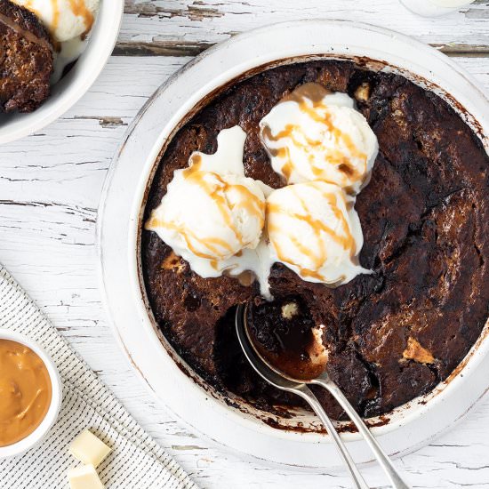 Choc Caramel Self Saucing Pudding - Recipe photo by Your Ultimate Menu
