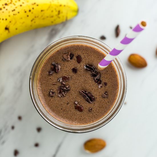 Mood Boosting Cacao Smoothie - Recipe photo by George Ahmed