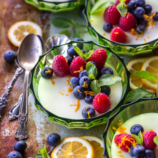 Lemon Posset - Recipe photo by primalwellnesscoach