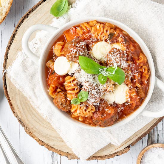 Italian Meatball Soup - Recipe photo by Your Ultimate Menu